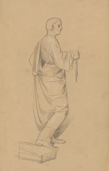 Etude personnage de profil