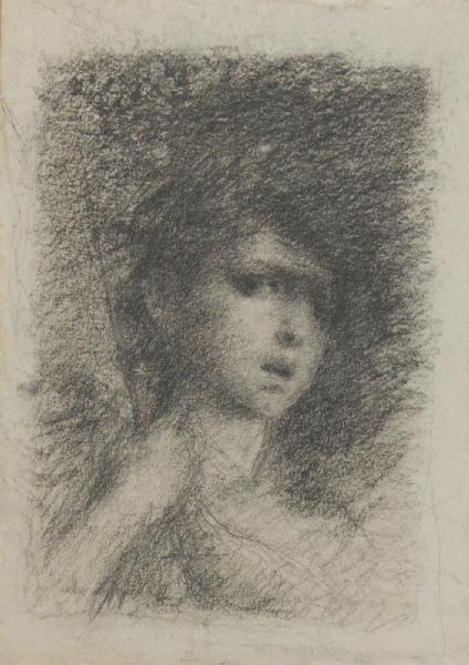 Etude pour St Jean-Baptiste enfant