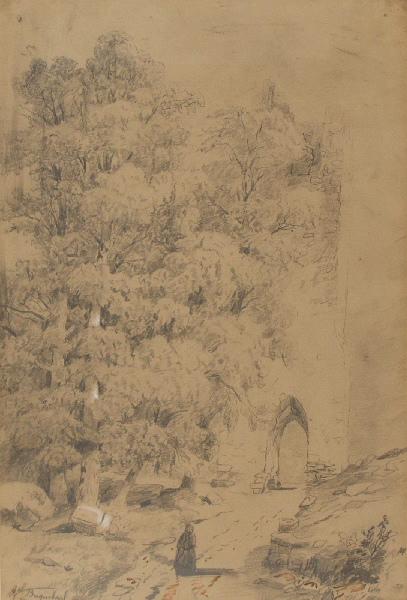 Paysage à la tour