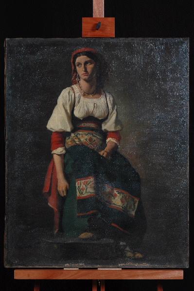 Etude de Romaine assise