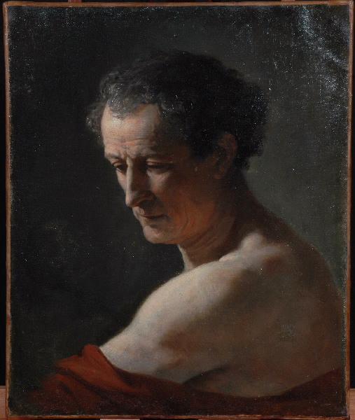 Etude d'homme en buste