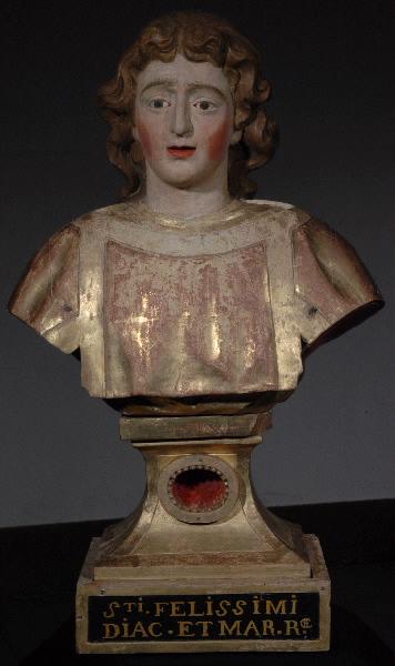 Saint Felissime diacre et martyre romain
