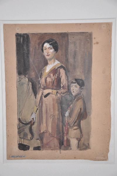 Femme avec son enfant ; Femme (autre titre)