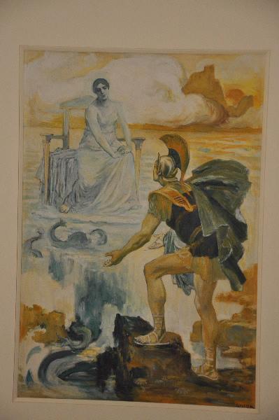 Achille invoque à son aide sa mère Thétis