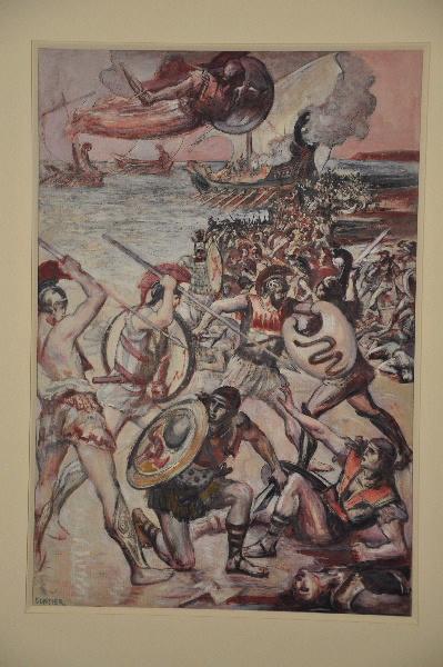 Bataille autour du corps de Patrocle