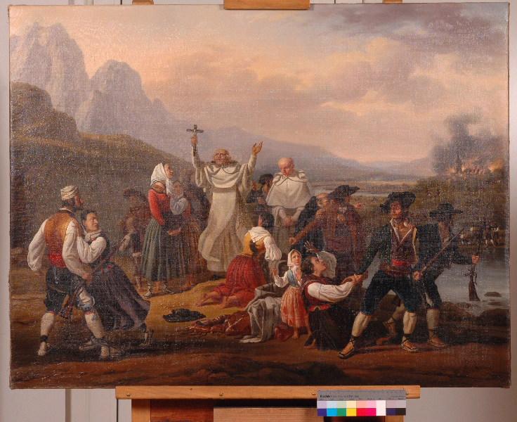 Prêche au pied des Pyrénées