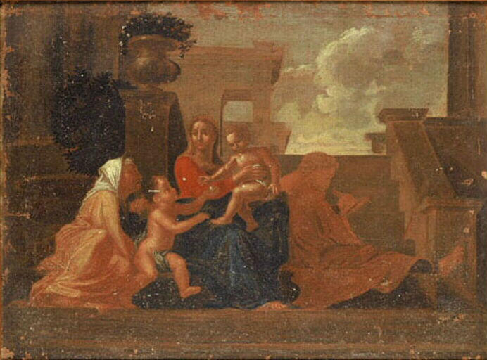Sainte Famille avec sainte Elisabeth et saint Jean-Baptiste