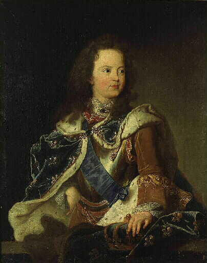 Portrait de Louis XV enfant