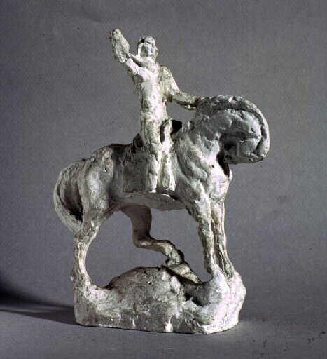 Maquette pour la statue équestre du général Alvear