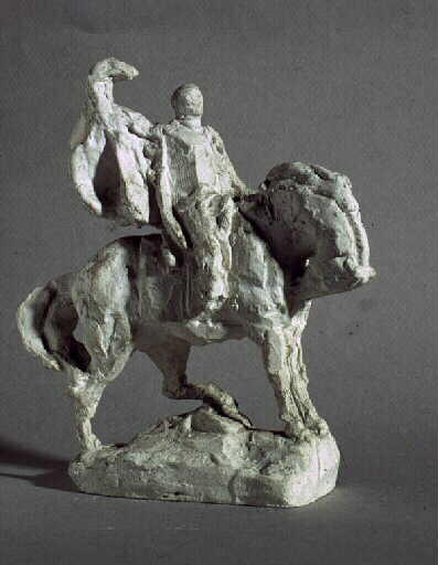 Maquette pour la statue équestre du général Alvear