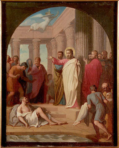 Le Paralytique à la piscine de Siloë