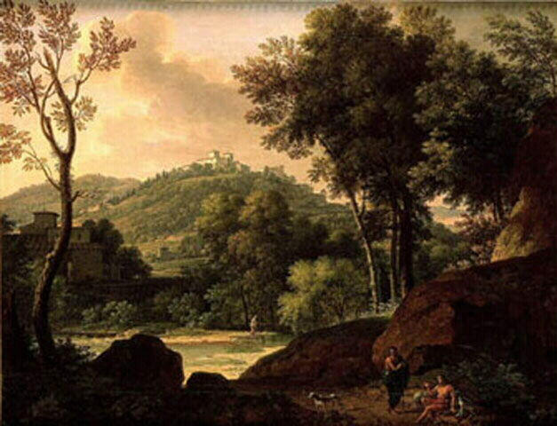 Vue des environs de Florence