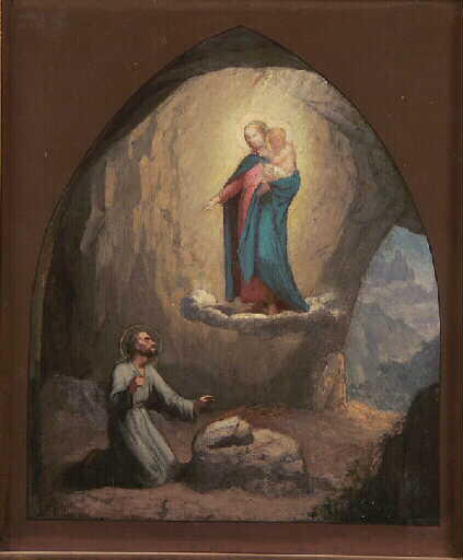 La Vierge apparaît à saint Ignace