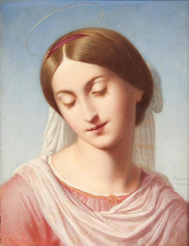 Tête de Vierge