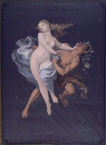 Nymphe et Faune