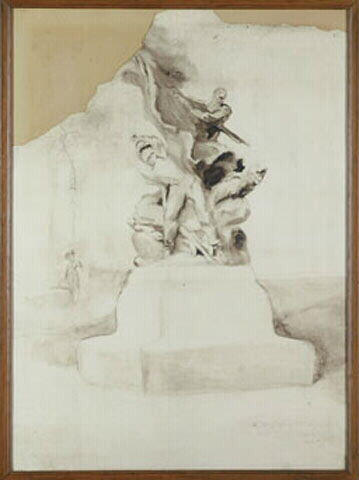 Projet pour le concours du Monument aux morts de la guerre de 1870