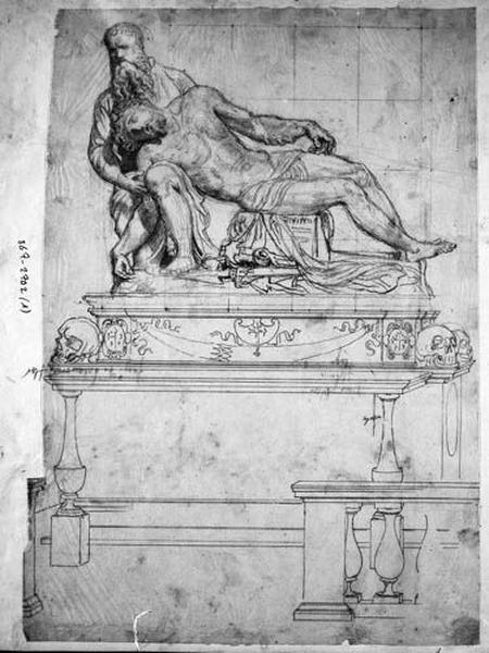Monument funéraire (D'après Baccio Bandinelli)