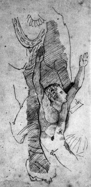 Achille emportant le corps de Troïlos