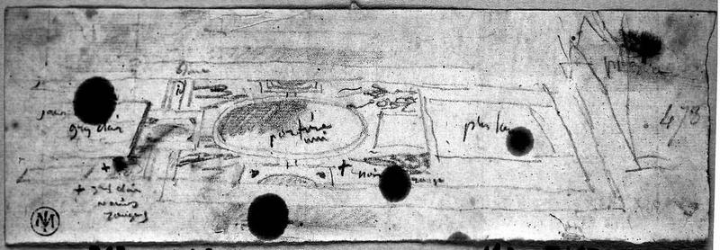 Pavé en mosaïque de marbre