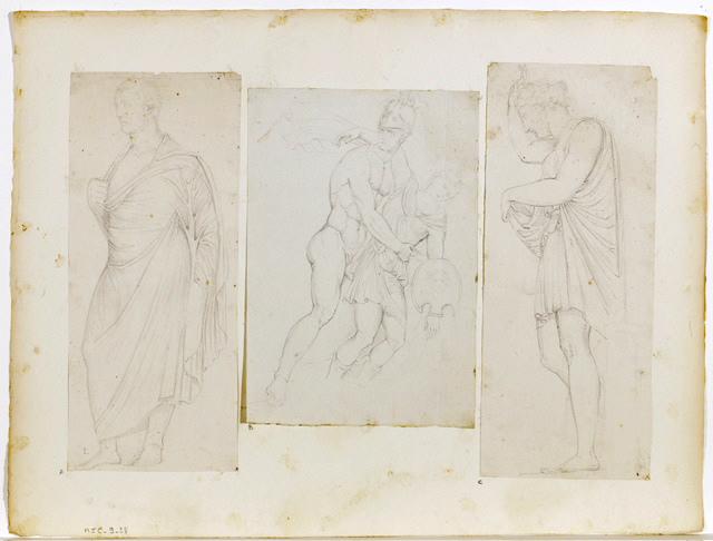 Achille et Penthésilée (D'après le Sarcophage des Amazones)