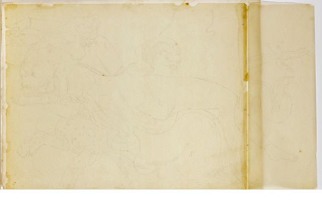 Nymphe faisant boire une panthère marine