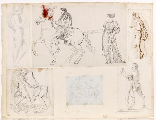 Homme servant à boire