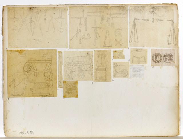 Compas et fil à plomb