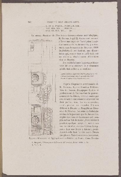 Travaux exécutés à Eleusis ; Gazette des Beaux-Arts
