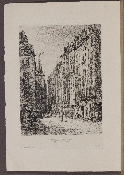 Rue de la Tonnellerie (Texte retrouvé sur Gallica) ; Gazette des Beaux-Arts