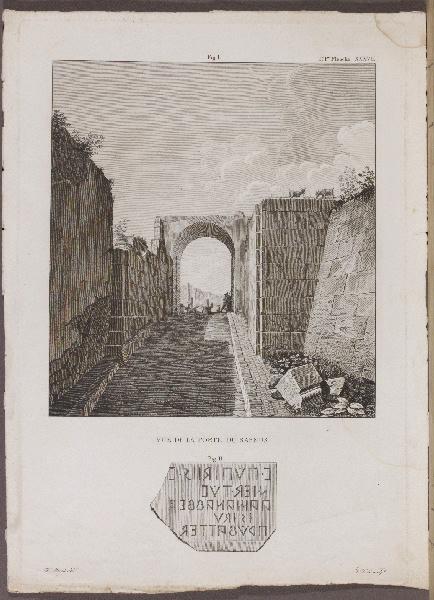 Vue de la Porte du Sarnus