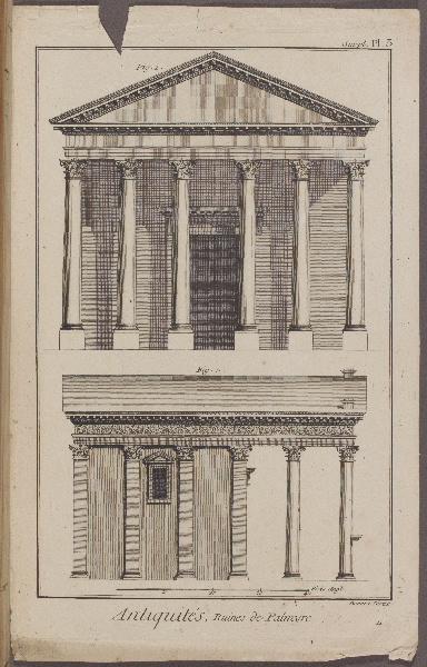 Antiquités, ruines de Palmyre