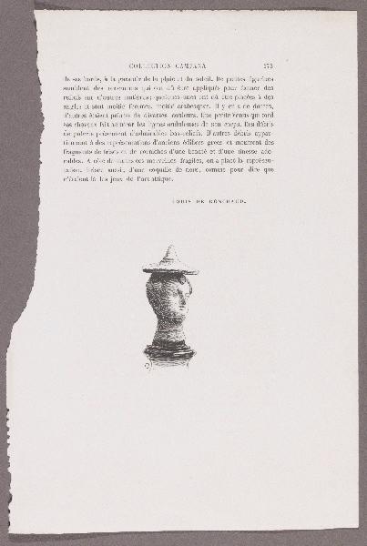 Gazette des Beaux-Arts ; Le Palais de la Farnésine ; Collection Campana