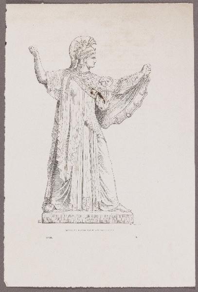 Gazette des Beaux-Arts ; Minerve Eginée d'Herculanum
