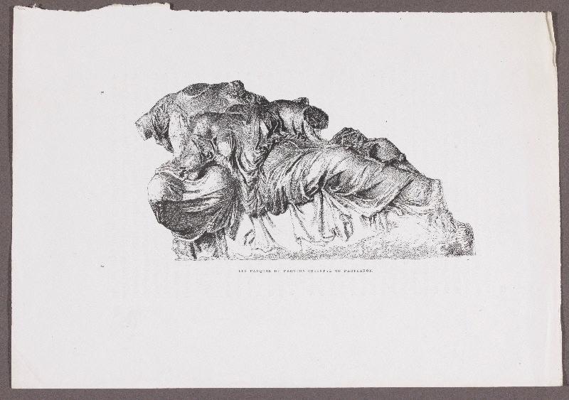 Gazette des Beaux-Arts ; Les Parques du fronton oriental du Parthénon