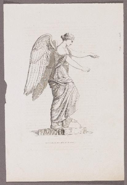 Gazette des Beaux-Arts ; La Victoire antique de Brescia