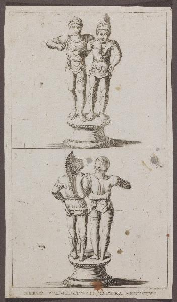 Heros vulneratus in castra reductus