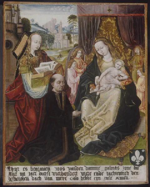 La Vierge au donateur Joos van den Damme