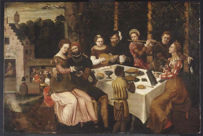 Scène galante ; Le Concert après le repas