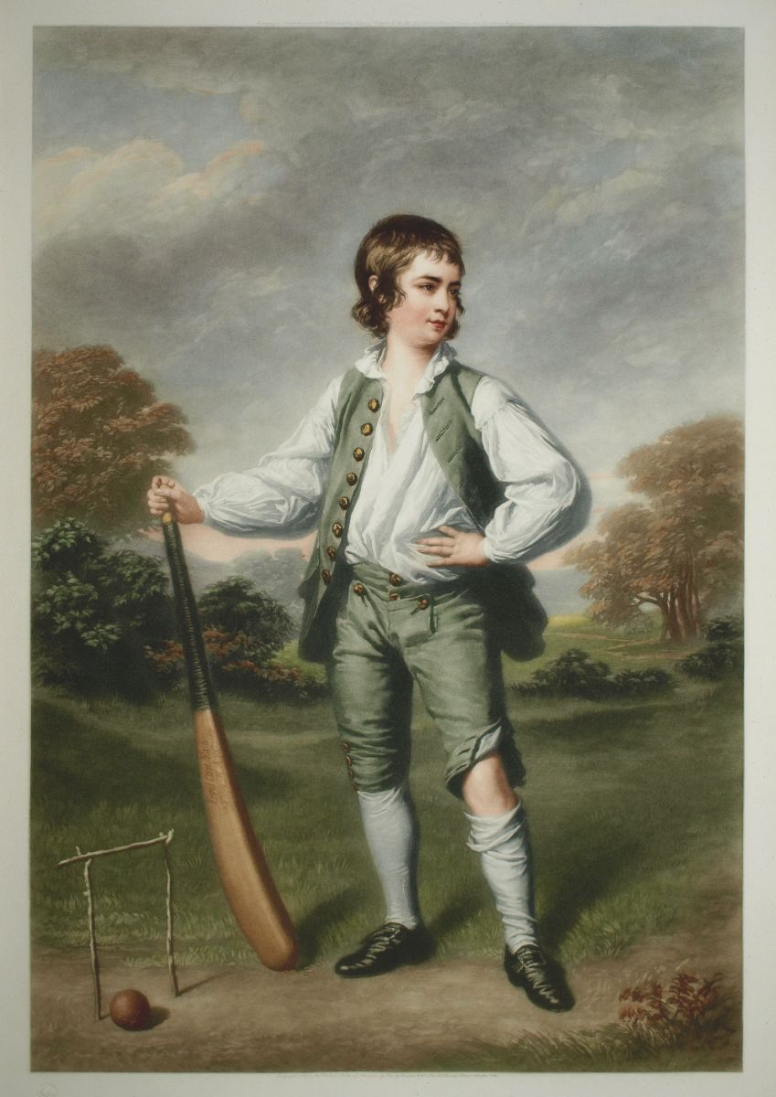 Le joueur de cricket : portrait de Lewis Cage