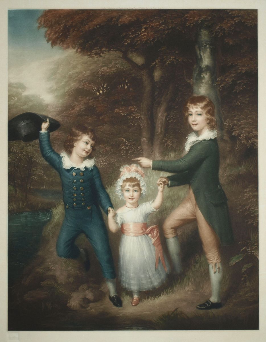 Portrait des enfants de Lord George Cavendish