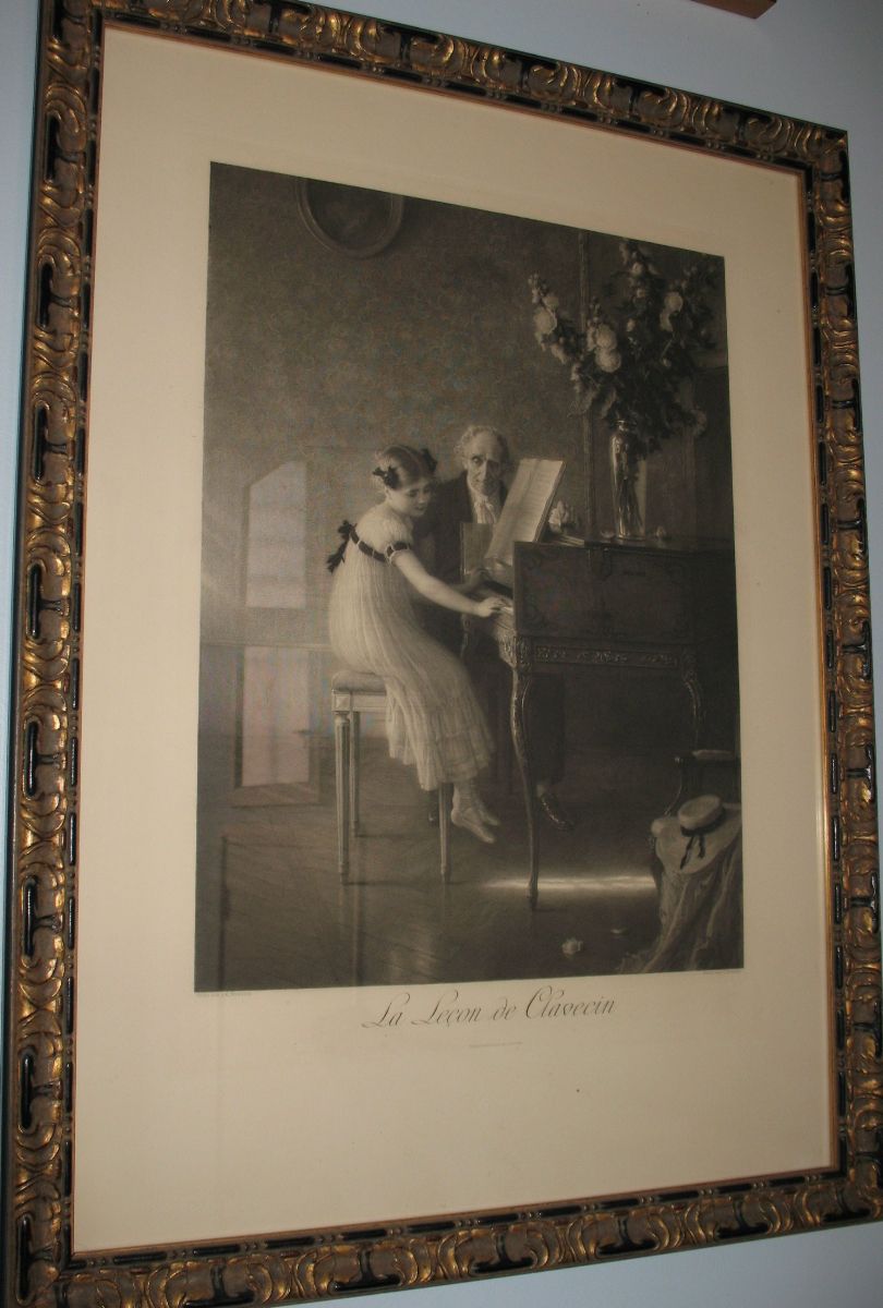 La Leçon de clavecin