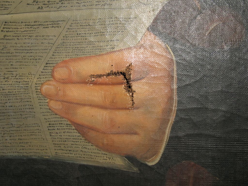 Portrait de Mr. Macarez, maire de Denain