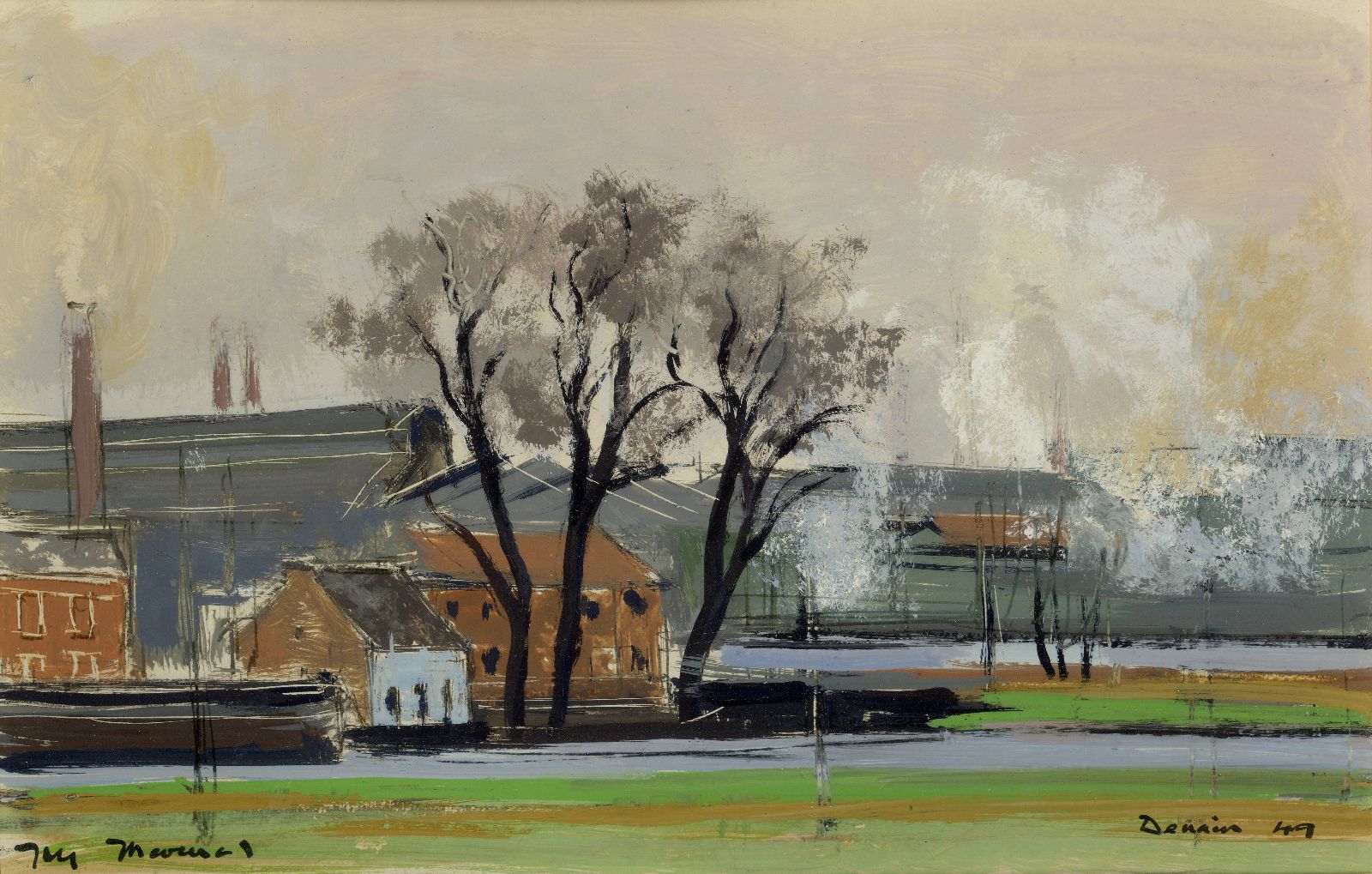 La Bacqueterie et la fonderie le nouvel atelier de produits réfractaires d'Usinor Denain