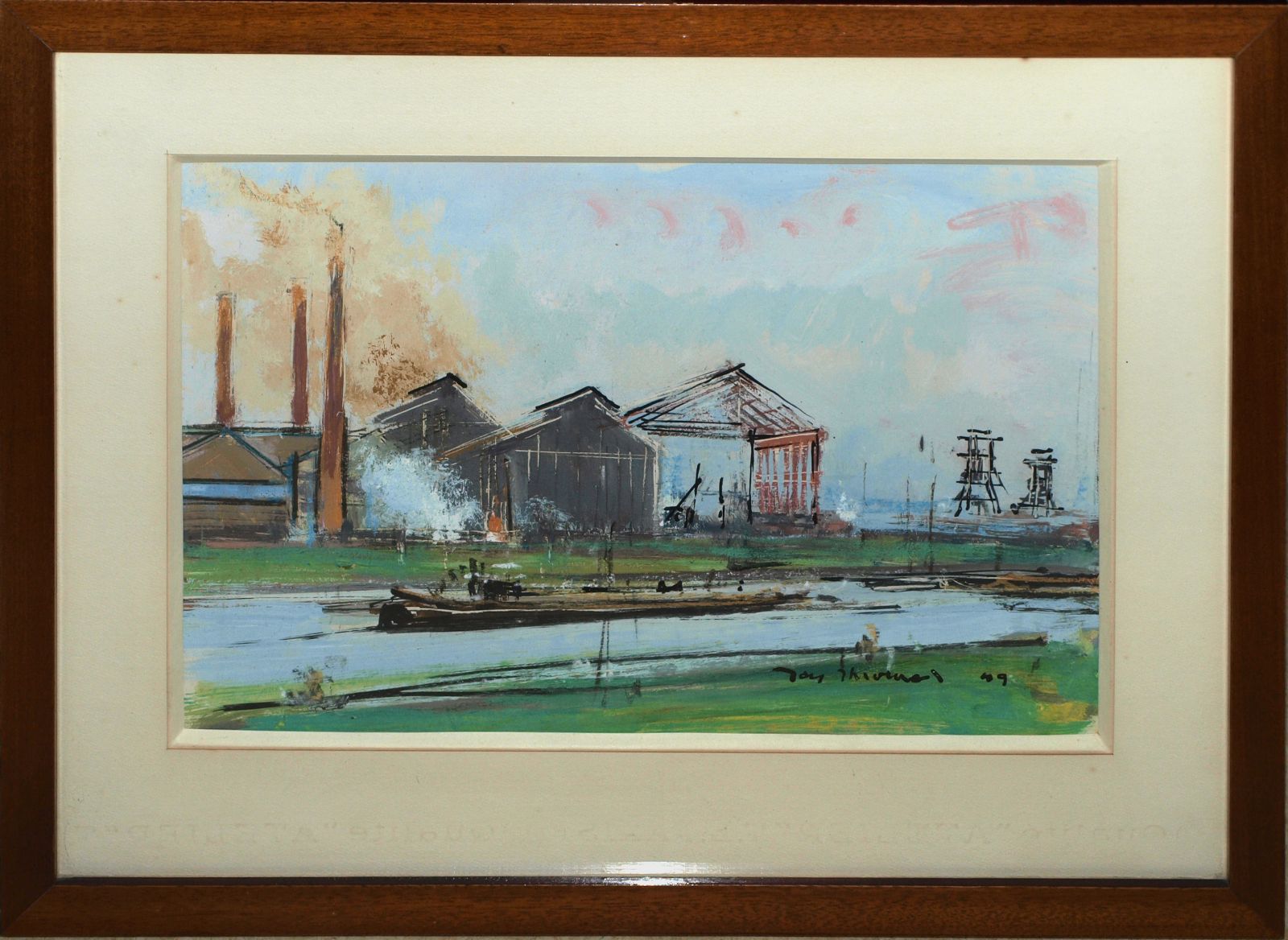 L'aciérie d'Usinor Denain