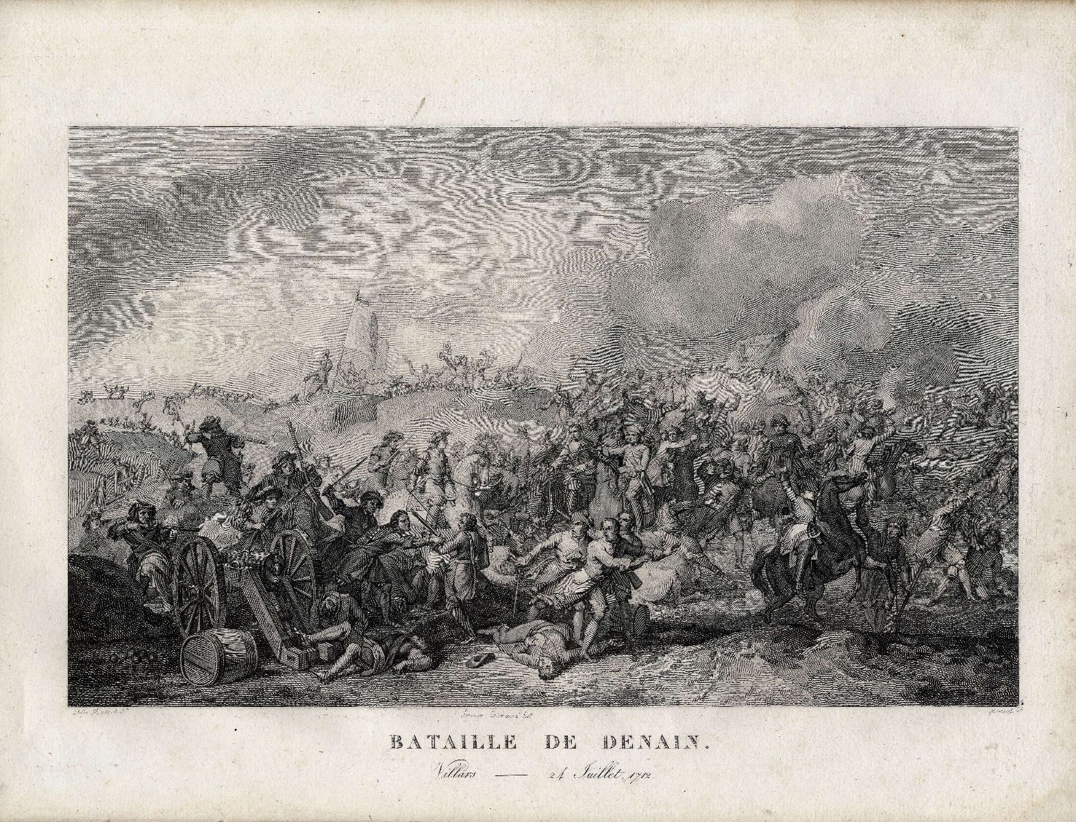 Bataille de Denain - Villars - 24 juillet 1712