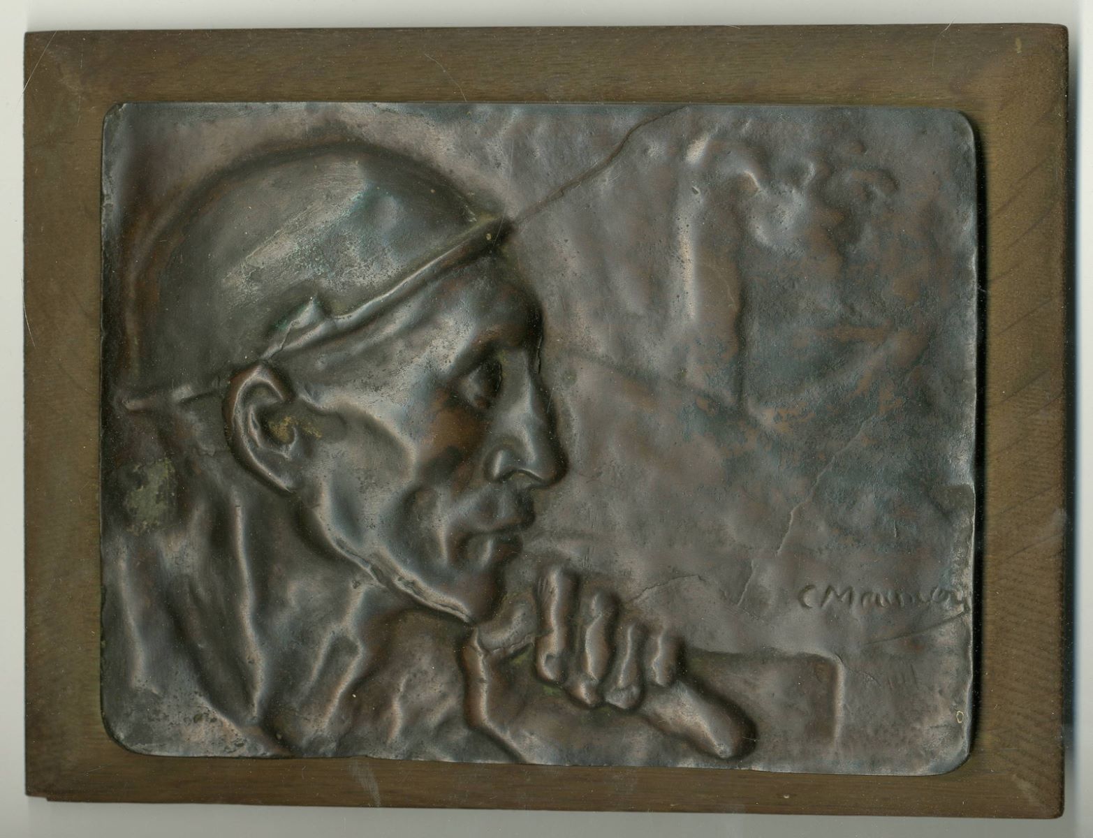 Mineur de profil ou Plaquette Taymans