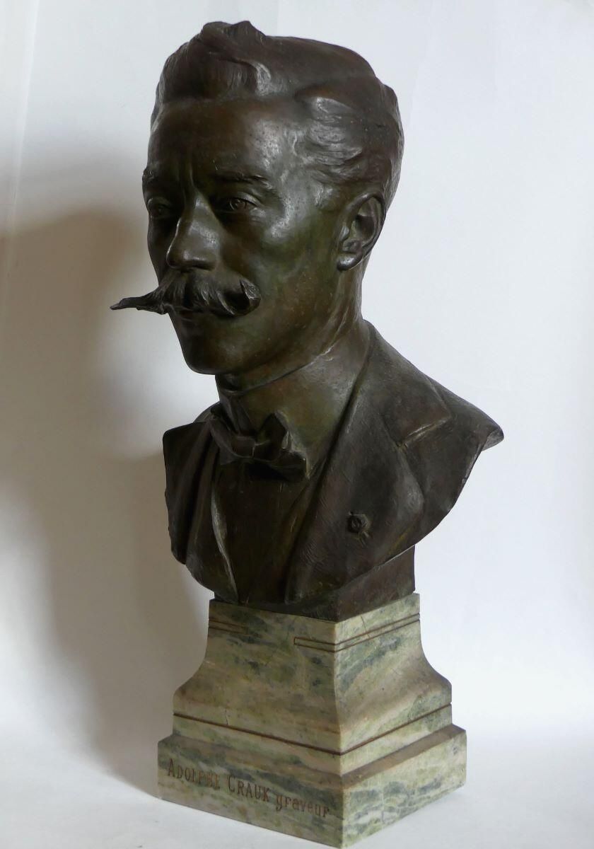 Buste d'Adolphe Crauck