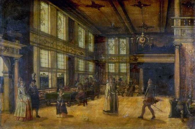 Intérieur d'une riche habitation