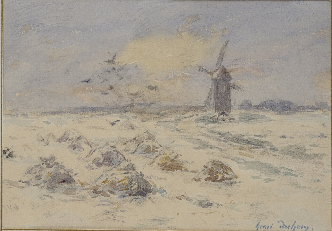 "Neige en Flandre"