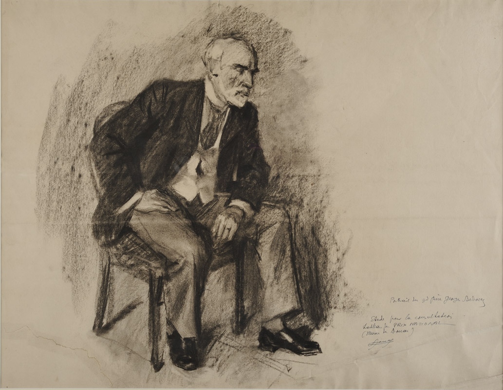 "Portrait du grand-père Georges Bedary"